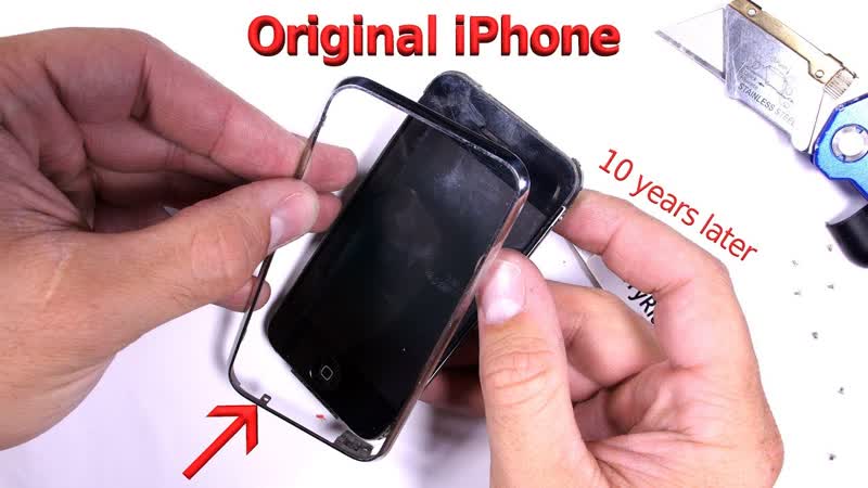 Original i Phone 2 G Teardown TEN YEARS