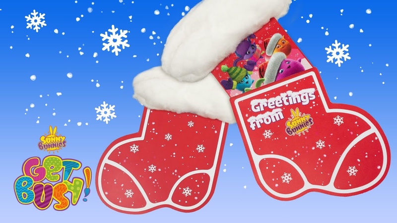 SUNNY BUNNIES Christmas Stockings, GET BUSY COMPILATION, Cartoons for