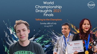 LIVE Q&A World Champions draughts 2021 @