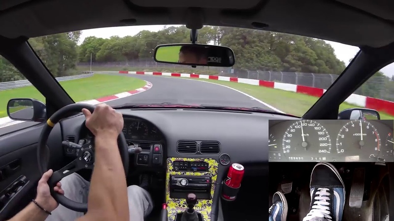 Nissan 200 SX S13 TURBO GT2860 RS 1. 1 bar. Onboard. NÜ
