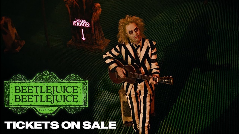 BEETLEJUICE BEETLEJUICE, Tickets On