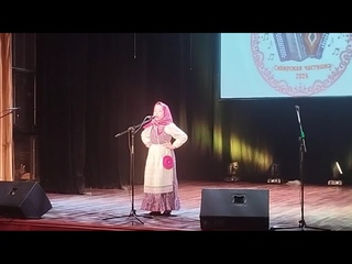 Анастасия Степанова - Тумдари (Сибирские припевки / частушки), преподаватель Дарья Чехомова