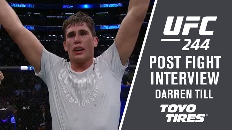 UFC 244: Darren Till Weight class dont matter to