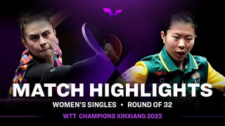 Bruna Takahashi vs Yangzi Liu | WS R32 | WTT Champions Xinxiang 2023 - YouTube