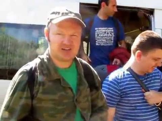 Экспресс-интервью при выходе из автобуса