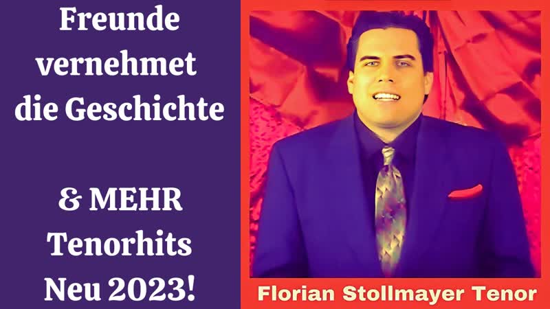 Freunde vernehmet die GS MEHR Tenor Bravour Arien von Florian Stollmayer Lyrischer Tenor NEU 2023,