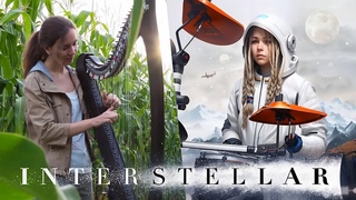 INTERSTELLAR theme soundtrack Drum & Harp Cover (Hans Zimmer) - BASS VERSION - !!! 2023