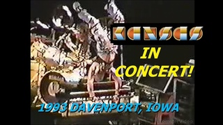 KANSAS! FULL CONCERT! 1993 DAVENPORT IOWA  - STEVE WALSH - RARE FOOTAGE!