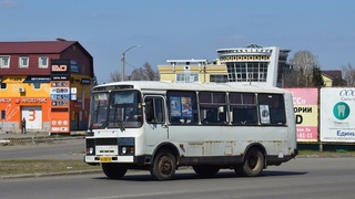 Автобус ПАЗ-32054 (АО 325 22). Покатушки по Новоалтайску. / Das Alte PAZ-3205.