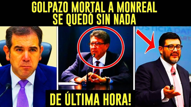 GOLPAZO MORTAL A MONREAL SE LE CAE PLAN. DESPLUMARON AL TRAIDOR. SE QUEDÓ SIN