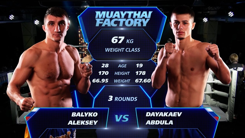 Muaythai Factory Кемерово Балыко Алексей Даякаев
