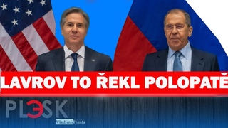 Ministr Lavrov to musel ci polopat. Citoval dvj US prezidenty...
