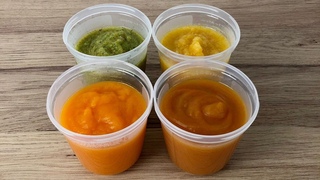 Пюре овощное с картошкой для малыша 7-8 месяцев.  Gemsepree fr Babys.  vegetable puree for babies