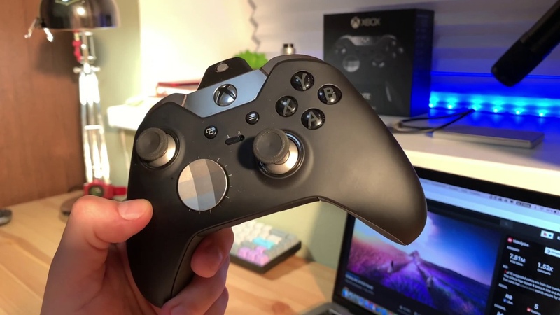 Xbox Elite Controller обзор подключаю к PS4 Pro nintendo