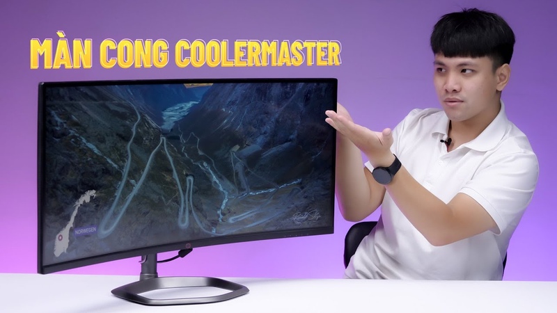 Màn hình cong 34 inch TỐ T NHẤ T 2022 , Cooler Master GM34 CW