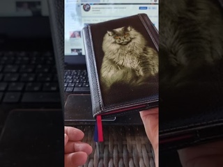 Подарить то, чего нет! Подарить то о чём и не мечталось... Обложка из кожи для книги или ежедневника