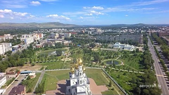 Абакан с высоты птичьего полёта 2016