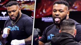 CLEAN & MEAN! Jarrell Big Baby Miller • FULL MEDIA WORKOUT | DAZN & TNT Sports