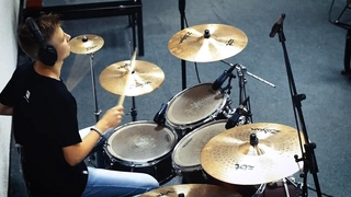 Даниил Варфоломеев, 14 лет, Украина, Днепр. Anika Nilles - Alter Ego - Drum Cover