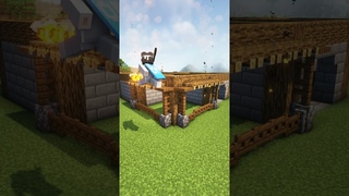 Minecraft Circle Survival House #shorts