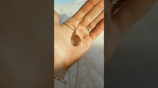 Кварц волосатик в серебре