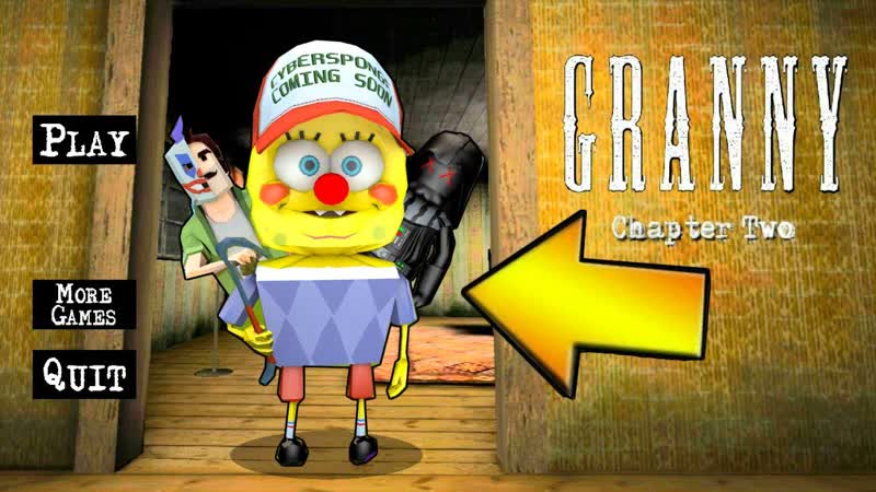 НЕПОСЛУШНЫЙ сосед СПАНЧ БОБ и ЕГО ДРУЗЬЯ Scary Clown Sponge