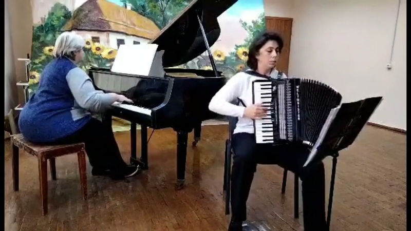 Classical Accordion: Lyudmila Levina Olga Kravchuk In the evening, on