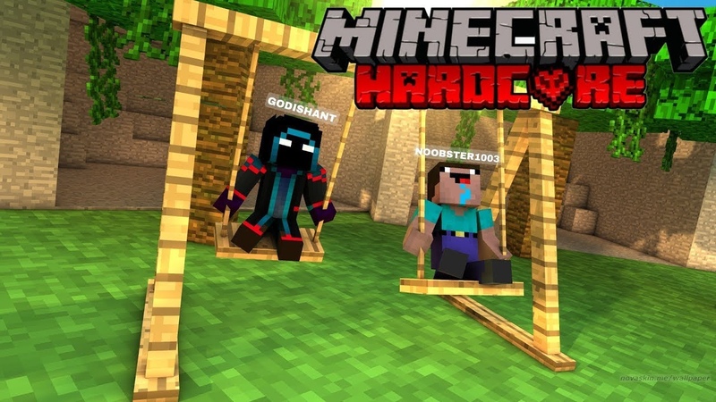 I invited my friend to my Minecraft Hardcore World,