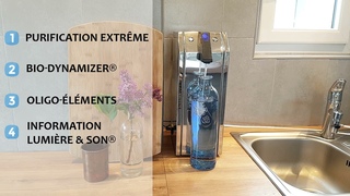 Prsentation de la fontaine Aquarius Ultrafiltration