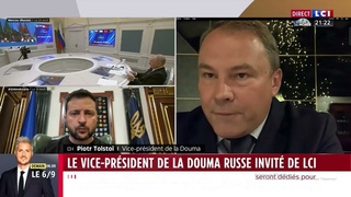 Piotr Tolstoï interview LCI