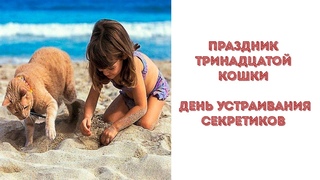 26 августа -  Праздник тринадцатой кошки  - День устраивания секретиков