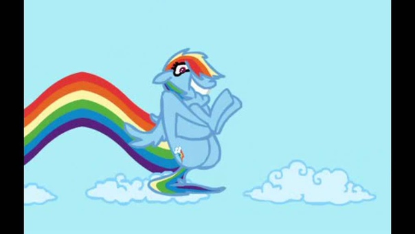 Rainbow Dash, butt