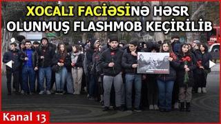 Beş minə yaxın tələbənin iştirakı ilə “NEVER FORGET!” adlı flashmob keçirilib