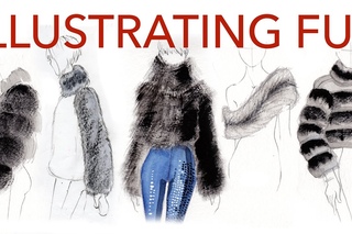 Fashion Illustration Tutorial: Fur & Shearling