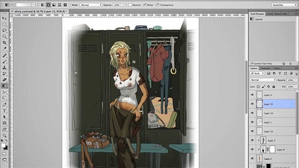 Coloring ( Character Olivia The