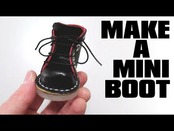 Make Mini Boots Any leather