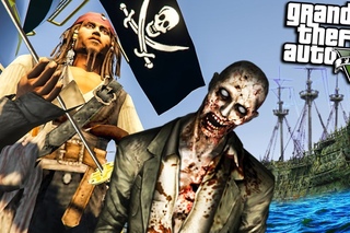 ГТА 5 МОДЫ ЗОМБИ АПОКАЛИПСИС И ДЖЕК ВОРОБЕЙ! ОБЗОР МОДА В GTA 5! ЭКСПЕРИМЕНТЫ В ГТА 5! МИР С МОДАМИ!