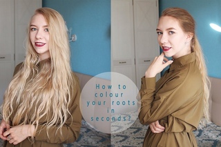 How to colour your roots in seconds? | Hair Flash Color