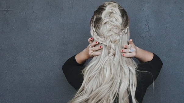 Dutch Mohawk Braid with Mini