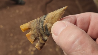 1456 - No Barking - Catahoula Arrow Point Flintknapping