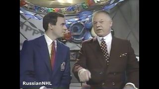 Don Cherry reacts on Alexei Kasatonov’s desicion to play in NHL (31 dec 1989)