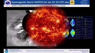 Solar Storm Alert: CME to Jolt Earth's Magnetic Field