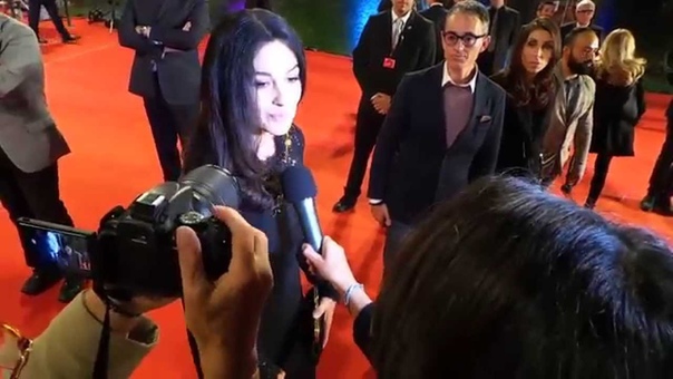 Monica Bellucci Red Carpet Festa del Cinema