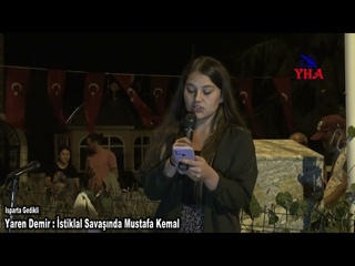 Yaren Demir stiklal Savanda Mustafa Kemal