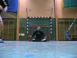 Флорбол фристайл жив . Floorball madness