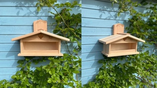 Restholzprojekt! Aus Restholz ein Futterhaus gebaut und auf Ebay .