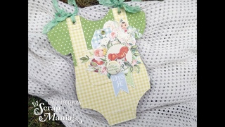 #ScrapMania_tm Альбом Бодик для мальчика Скрапбукинг
