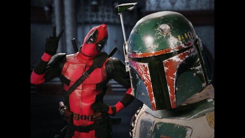 Deadpool vs Boba Fett. Epic Rap Battles of