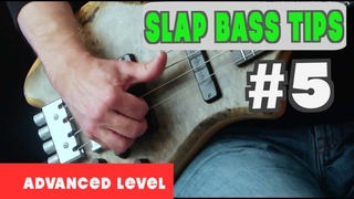 Short Slap Bass tip #5 (Advanced level) | Double thumping
