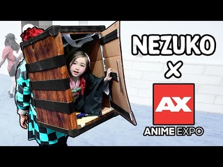 Nezuko Runs Around Anime Expo 2022 ft. Bonnie Ayame